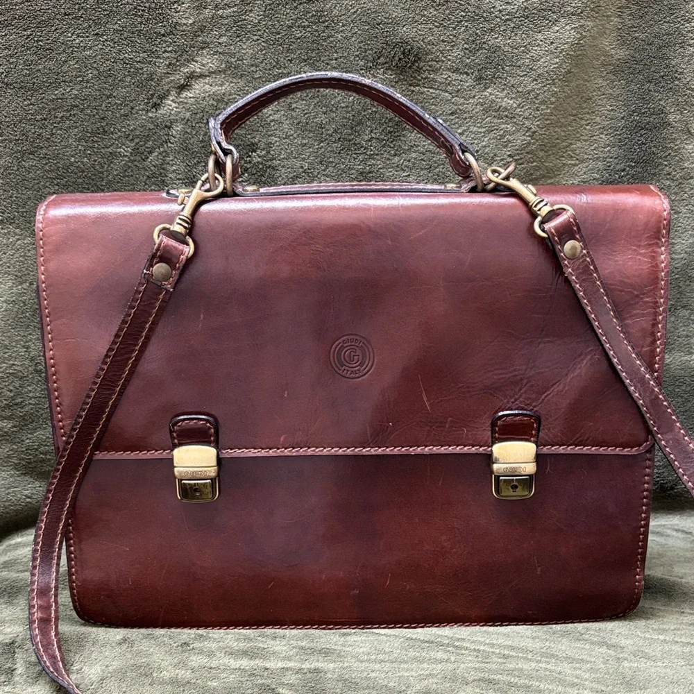 Messenger Leather Bag (Unisex)